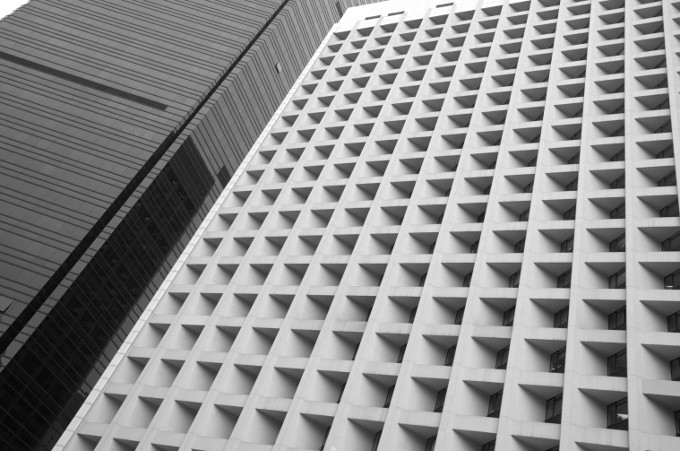 Ściany Hong Kongu - zdjęcia z Chin