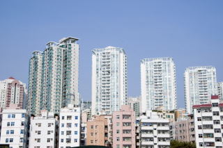 Dwie klasy budynków - Shenzhen