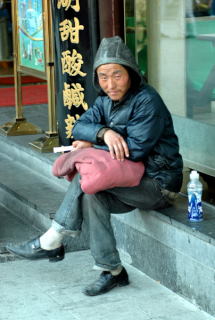 Kloszard z Szanghaju