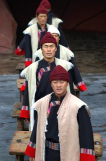 Czerstwe twarze z Yunnan