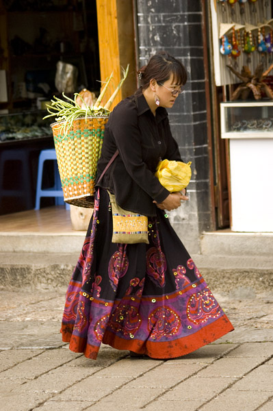 Koszyki z Lijiang - zdjęcia z Chin