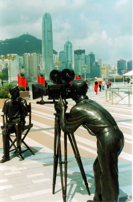 Reżyser w Hong Kongu - zdjęcia z Chin