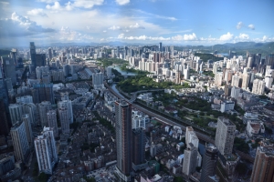 Panorama miasta Shenzhen - Luohu