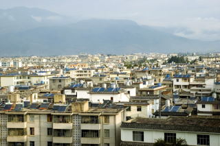 Panorama miasta Lijiang