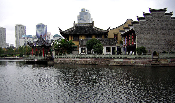 Park w Ningbo - zdjęcia z Chin