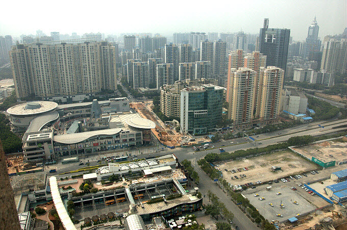 Coco Park w Shenzhen, centrum wrażeń - zdjęcia z Chin