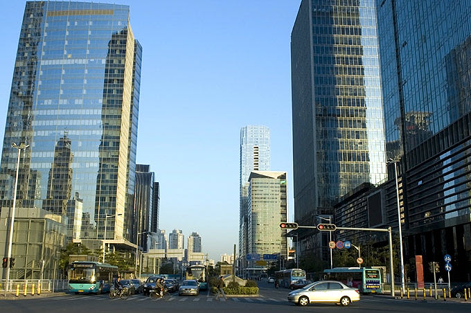 Shenzhen Central Business District - zdjęcia z Chin