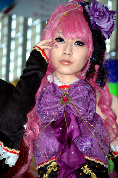 Manga modelka - zdjęcia z Chin