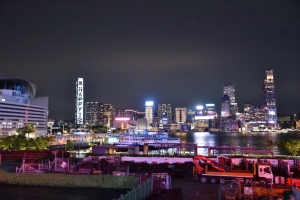 Hong Kong, WanChai nocą