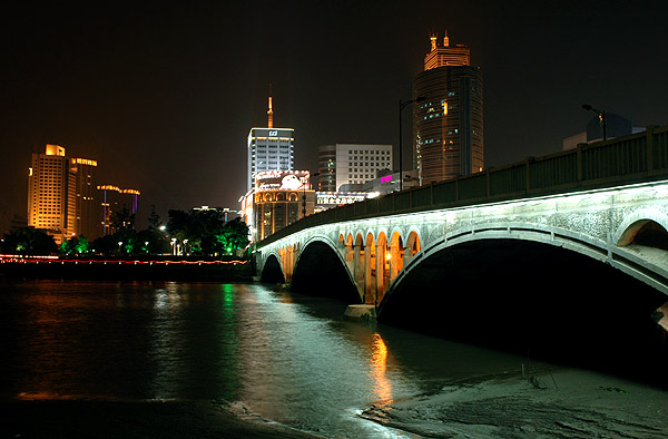 Most w Ningbo - zdjęcia z Chin