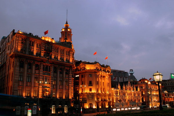 ZhongShan Road Szanghaj - zdjęcia z Chin