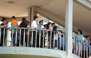 Przepychanki z policją