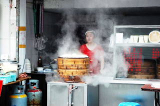 Sławne pierożki - chińskie śniadanie