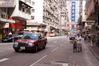 Ulice pełne taksówek