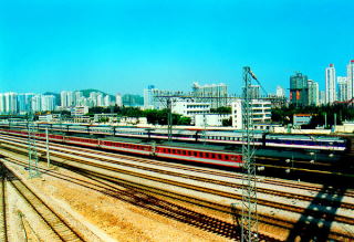 Trasa kolejowa z Shenzhen